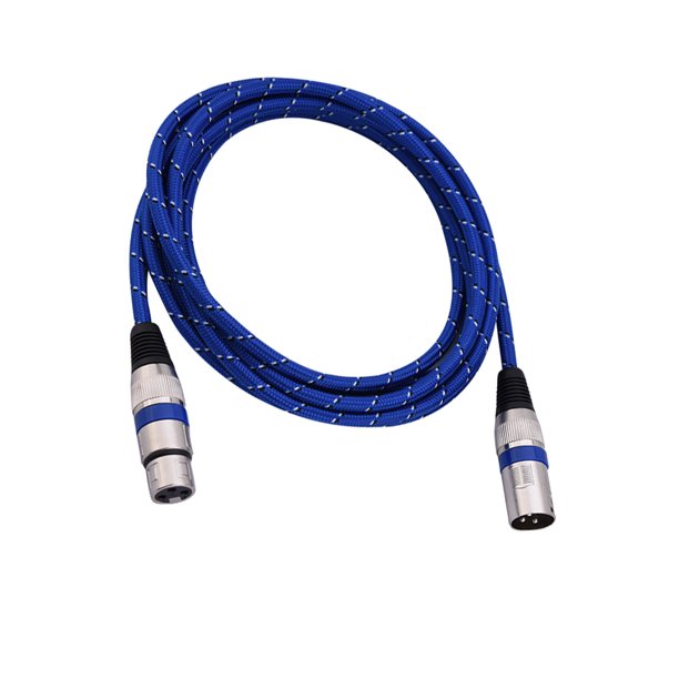 Cable Divisor De Micrófono Xlr De 3 Pines Cable De Micrófono Para Amplificador De Potencia 