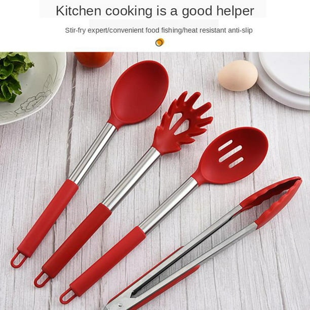 Juego de utensilios de cocina de acero inoxidable de 16 piezas, juego de  utensilios de cocina, juego Sunnimix utensilios de cocina