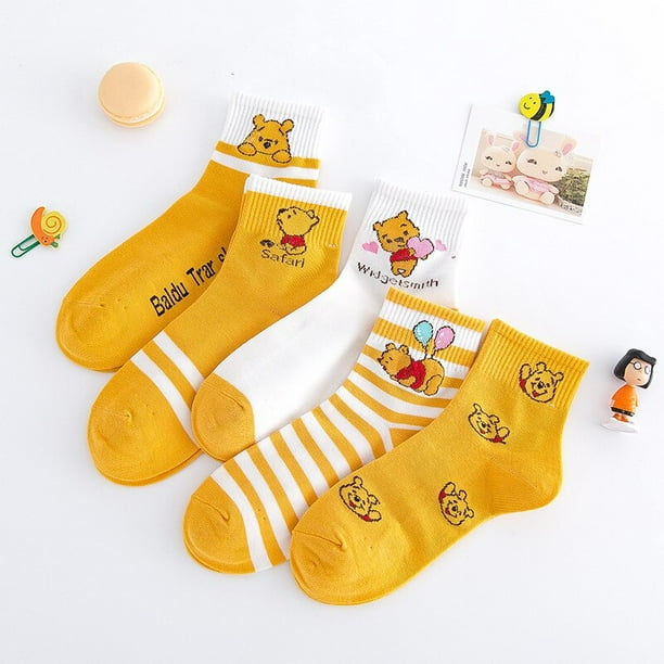 gusto moderadamente Activamente 5 par/lote calcetines Disney Stitch calcetines de dibujos animados de los  niños calcetines de bebé Calcetines de algodón para niñas calcetines 2-12Y  heqiyong LED | Walmart en línea