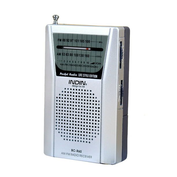 Radio Fm Radio Analogica De Transistor Portatil Con Conector
