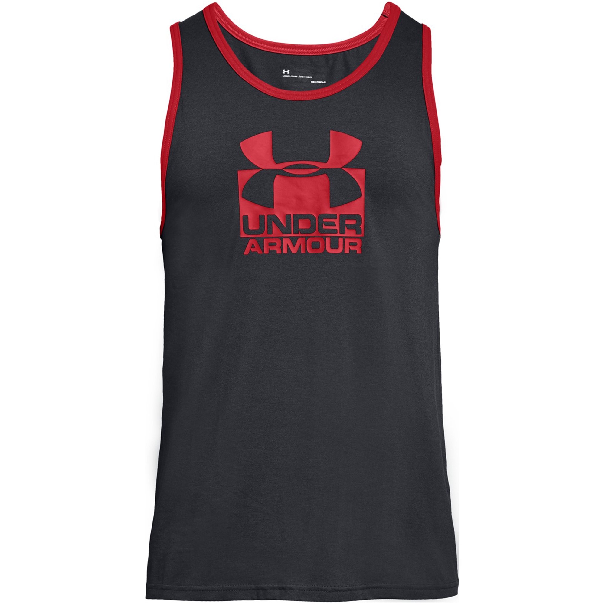 Under Armour Camiseta sin mangas Hombre - HeatGear® Armour - Negro/Blanco