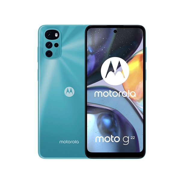 Smartphone Motorola G22 (6.5) MediaTek-G37 4GB RAM 128GB Almacenamiento  Interno 5000 mAh Android 12 Azul