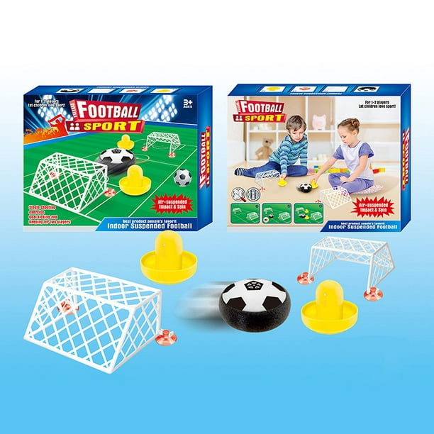 Regalo de juguete de fútbol flotante de aire con luces LED y música, seguro para  niños