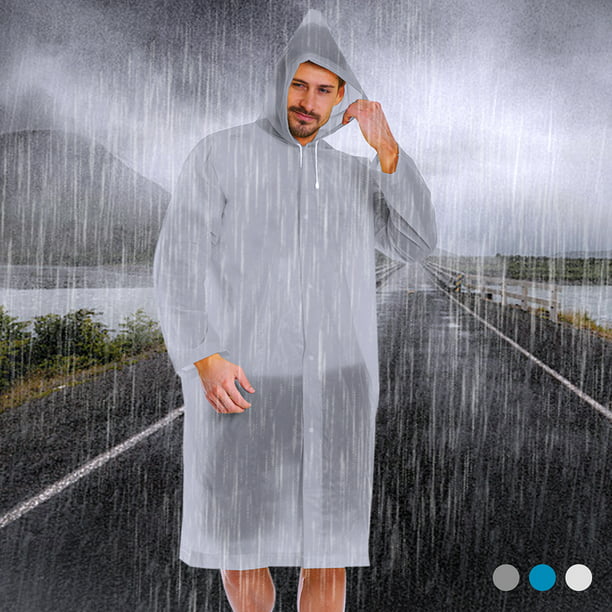 Poncho de lluvia para mujer, chubasquero con capucha para senderismo y  ciclismo