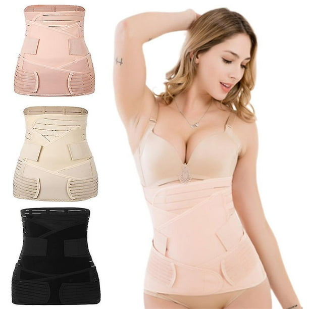 3 In 1 Postpartum Belly Wrap Belt Body Shaper Support Recovery