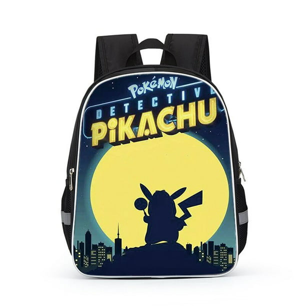 Mochila Pokemon Anime Pocket Monster Pikachu, mochila escolar de gran  capacidad para estudiantes, mochilas con estampado, bolsa de viaje de ocio,  regalo para niños hola suerte unisex