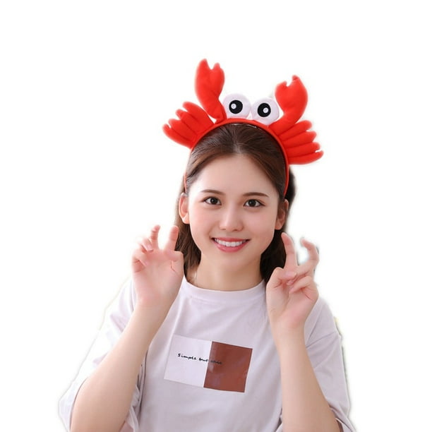 Disfraz de mascota de cangrejo adulto, Rojo 