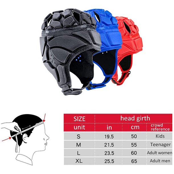  Transpirable Esponja Casco Niño - Casco Niño Disfraz, Casco Ajustable  Protector Cabeza para Fútbol Deportes