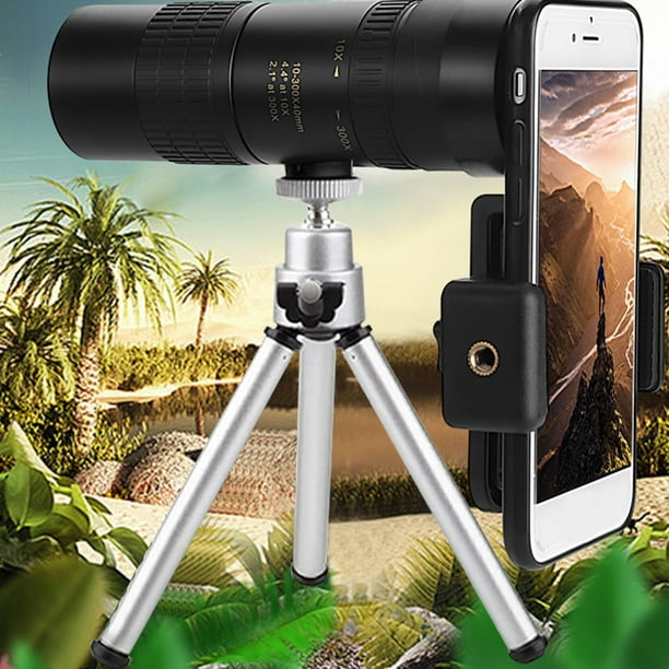 Binoculares de Zoom HD portátiles y potentes, telescopio de largo alcance  para caza, camping, senderismo, conciertos y turismo de Likrtyny