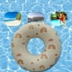 Deportes Acuáticos Niños bañándose inflable bebé niños anillo de natación juguetes de playa (arco iris S) Ehuebsd Para Estrenar - imagen 5 de 6