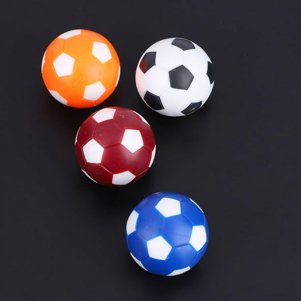 Mini pelotas de fútbol de repuesto con varios colores para futbolín de  fútbol de mesa, 8 unidades