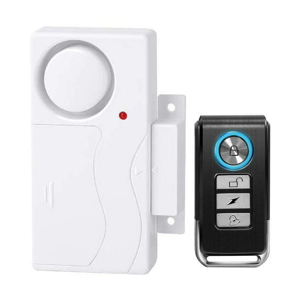 Paquete de 6 alarmas de ventana para puerta con sensor magnético para  sistema de seguridad del hogar, alarma para puerta de piscina para niños