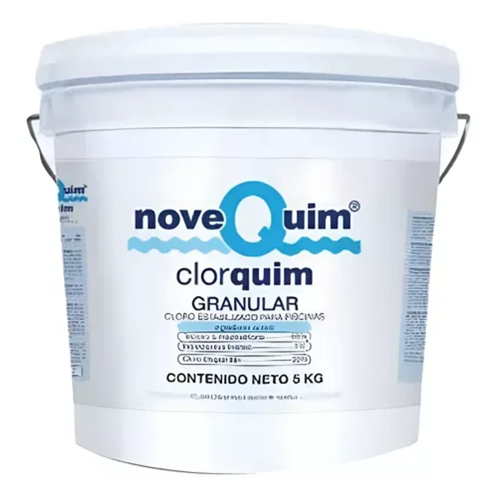 Clorquim cloro para alberca tableta 1 pulgada 5 kg