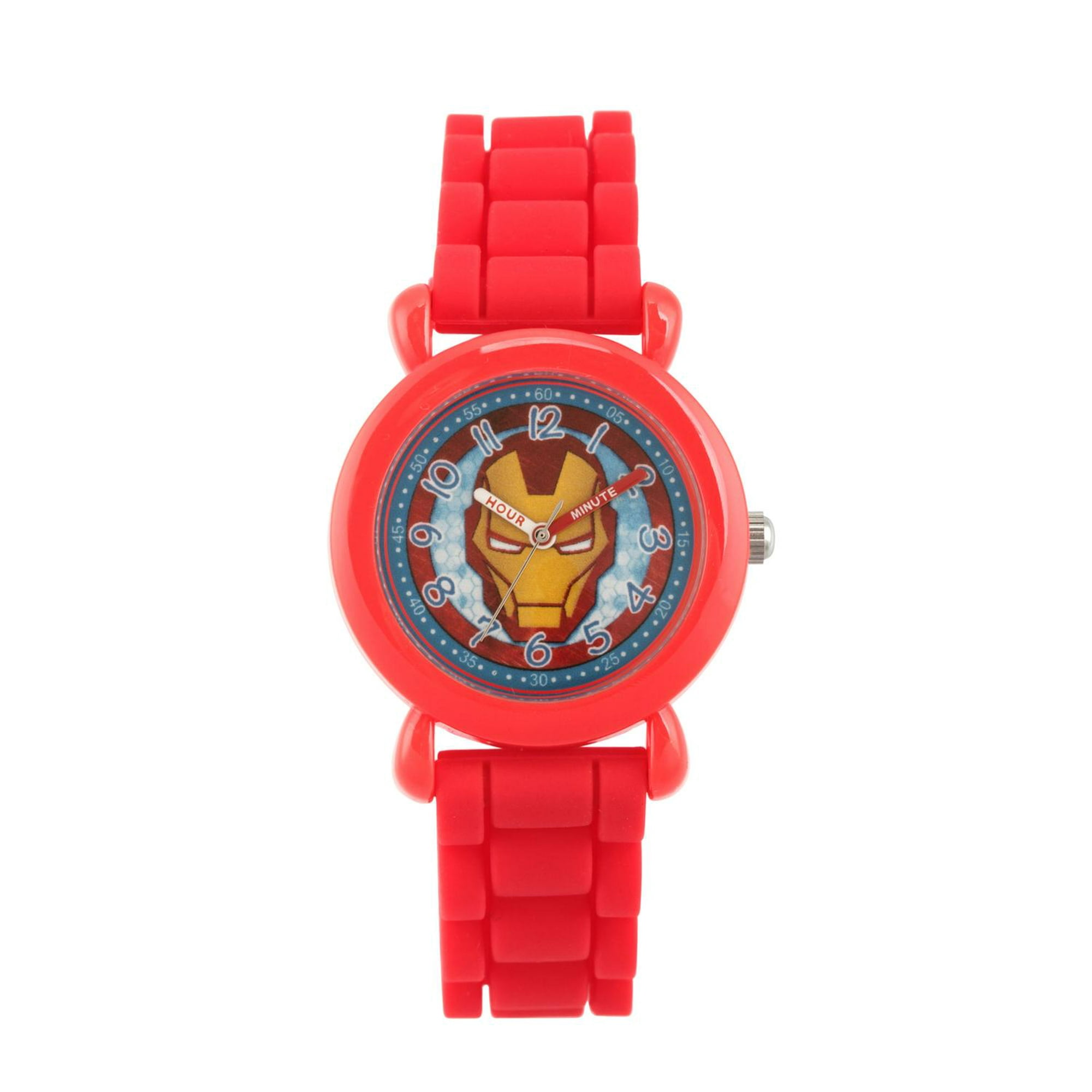 Reloj para niños digital táctil Ironman Rojo lindos diseños