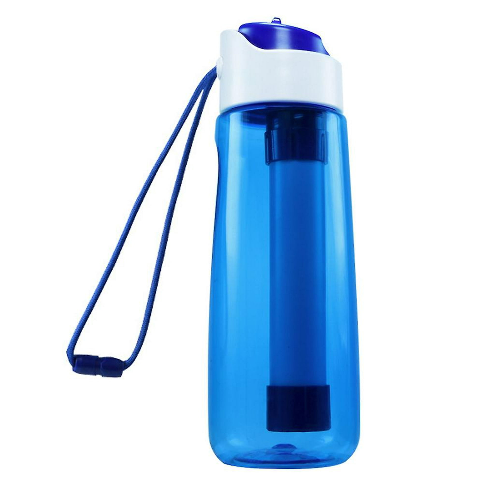 Botella de agua Deportiva 750 mm azul - Botella de hidratación