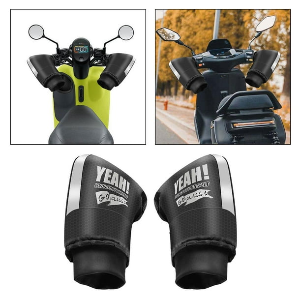YUNVI - Mangueras de mano para ATV, accesorios de invierno para ATV,  guantes impermeables para ATV, guantes de manubrio de moto de nieve para  hombres en clima frío, guantes de manubrio para