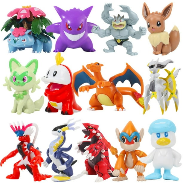 Pokemon Figuras De Batalla X3 Unidades Original Scarlet Kids