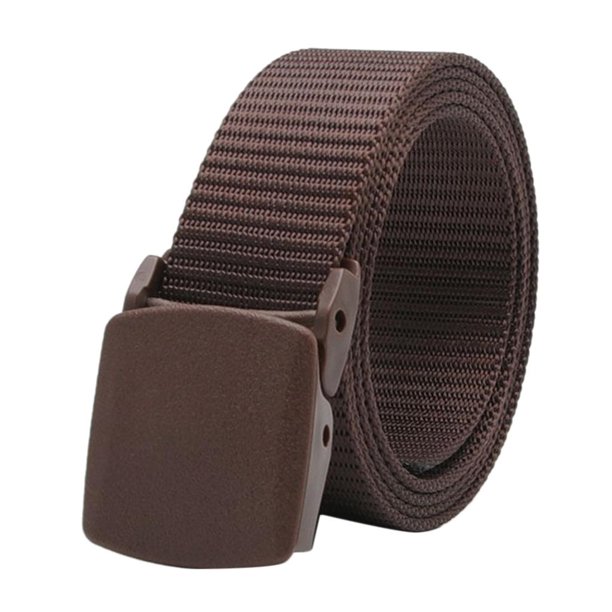 Cinturón táctico de nailon para hombre, ajustable, casual, resistente al  aire libre, con hebilla de plástico duradera