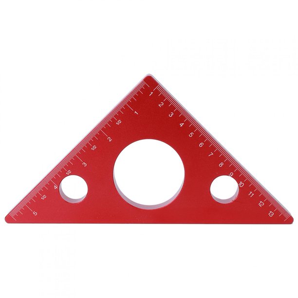 Escuadra Rapida 12 Pulgadas Triangular Carpinteria - Generic