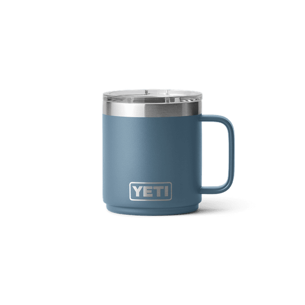 YETI Rambler - Vaso de acero inoxidable con tapa MagSlider, 10 onzas, color  azul marino