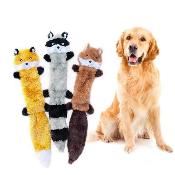 Mascota Perro Squeak Juguete Interactivo Perro Masticar Juguete de peluche  Juguete de peluche Perro Yuyangstore Juguetes chirriantes