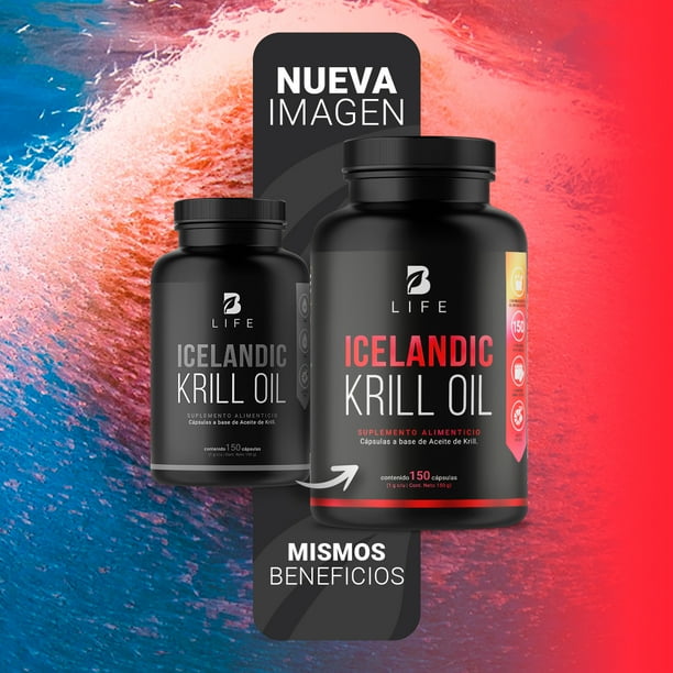 Suplemento Alimenticio B Life Aceite de Krill Oil