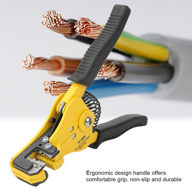Pelador De Cables Eléctricos, Pelacables Para Electricistas, Duradero Para  Pelar Cables EOTVIA Electrical Wire Stripper