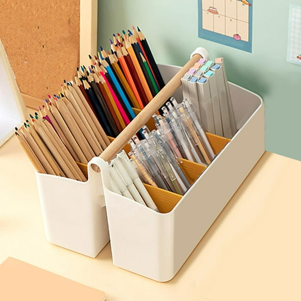 Porta lápices de diseño, organizador de escritorio, caja de lápices,  organizador de escritorio