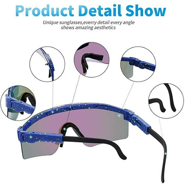 Txlixc Gafas oscuras para mujer, gafas de sol rectangulares anti-UV de  color sólido Txlixc Sexy