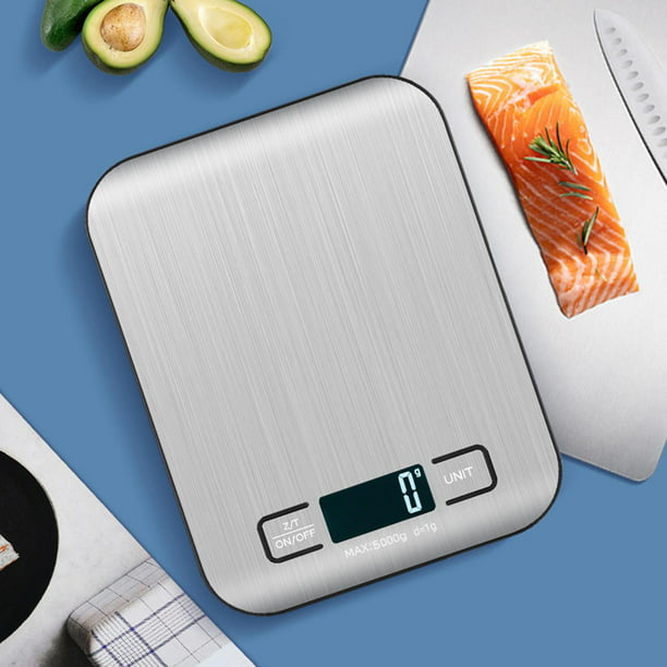 Báscula de cocina digital de precisión para pesar alimentos, para cocinar :  Hogar y Cocina 