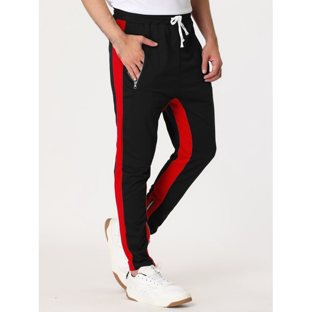 Pantalón rojo slim fit para hombre.