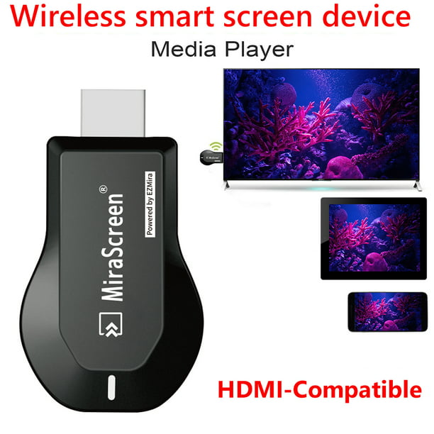 Adaptador de receptor de pantalla inalámbrico WiFi Dongle de TV con  pantalla inalámbrica compatible con HDMI 4K Likrtyny Accesorios  electrónicos