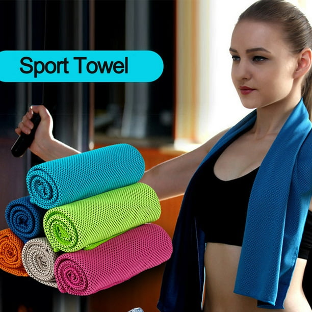 10 toallas refrescantes para gimnasio, deportes al aire libre (10 colores)