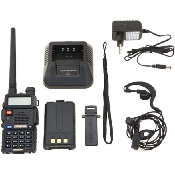 Radio Baofeng UV-5R negra