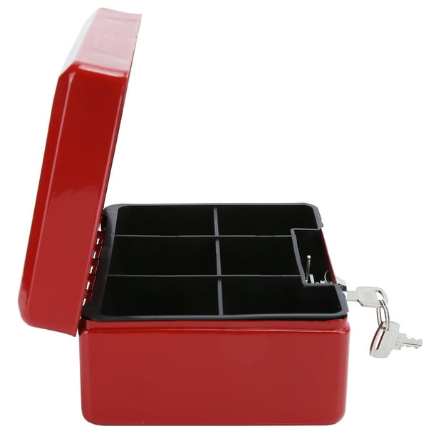  Cabilock Mini caja fuerte mini caja de seguridad Mini caja de  seguridad 3 unids caja de efectivo de metal con cerradura Caja de efectivo  de metal con cerradura Caja de bloqueo