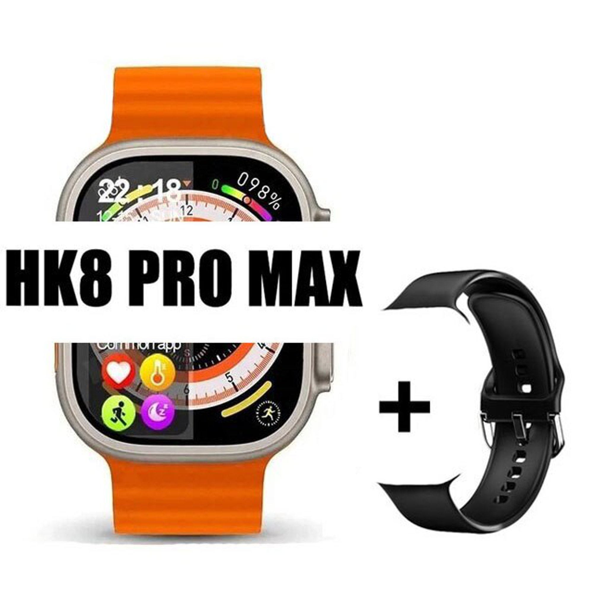 Smartwatch Hk9 Ultra 2 Con Pantalla Amoled De 2.12 In