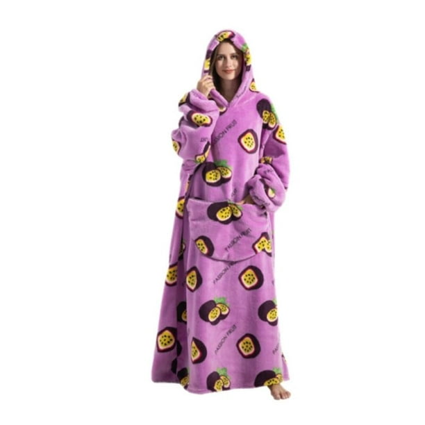 Sudadera con capucha de gran tamaño para mujer, manta de forro
