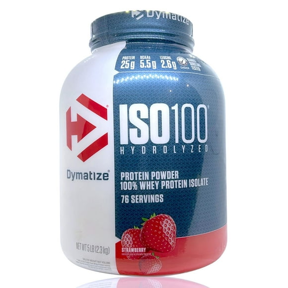 iso 100 proteína hydrolyzed 5 lbs strawberry dymatize dymatize dymiso100fresa
