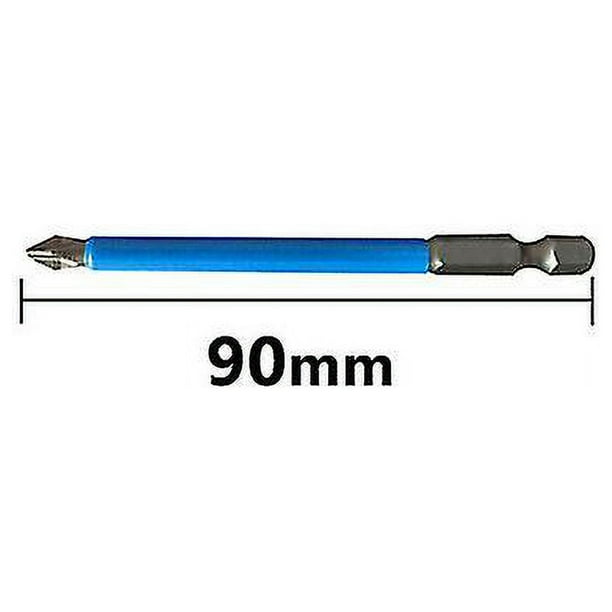 Punta de destornillador magnético - Juego de puntas de destornillador  magnético, puntas de destornillador eléctrico de acero S2, PZ1, PZ2, PZ3,  PH1