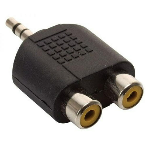 Adaptador de Audio Jack 3.5mm Macho a Estereo Plug 6.5mm Hembra