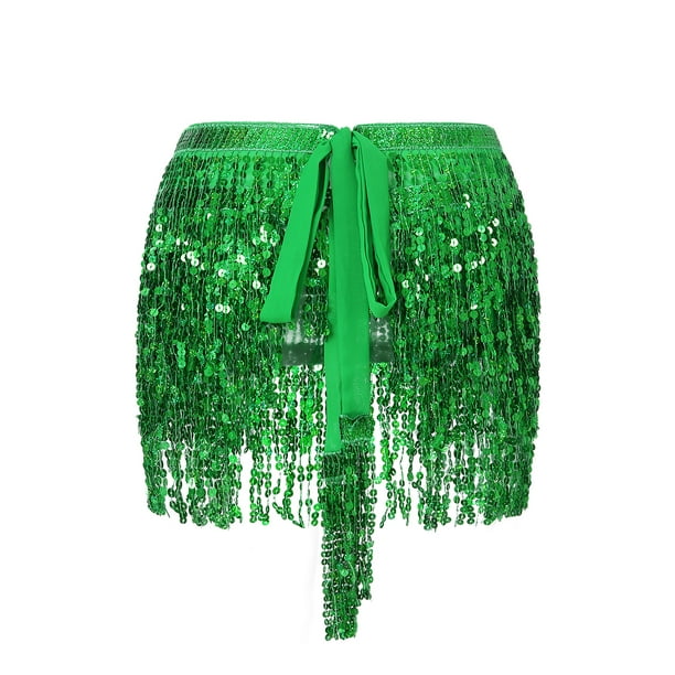 Falda Midi de lentejuelas verdes con cremallera para mujer, paquete de  cadera, Falda de tubo delgada, ropa de fiesta elegante, Sexy, alta calidad  - AliExpress