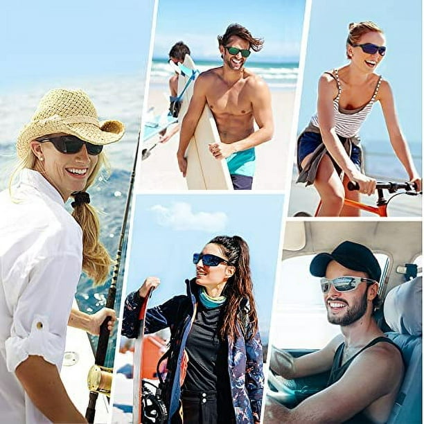 RV Gafas de sol polarizadas para hombre, gafas deportivas, pesca