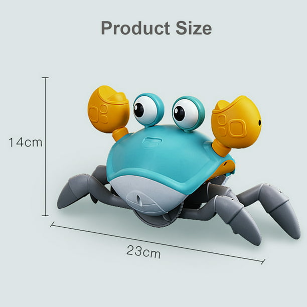 Modelo Juguete de cangrejo para gatear, juguetes para bebés con música y  luz, juguetes para el tiemp Meterk Modelo | Walmart en línea