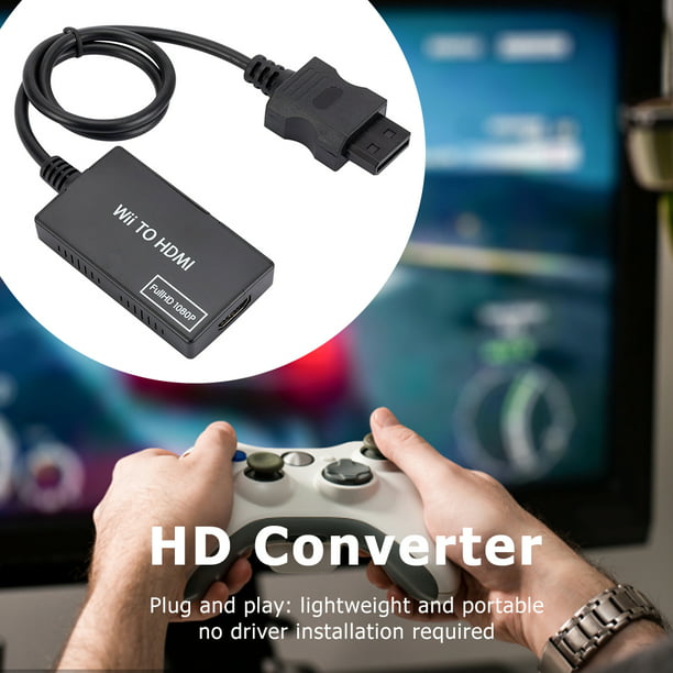 Adaptador Wii Conectar Hdmi 1080p Convertidor Audio Y Vídeo