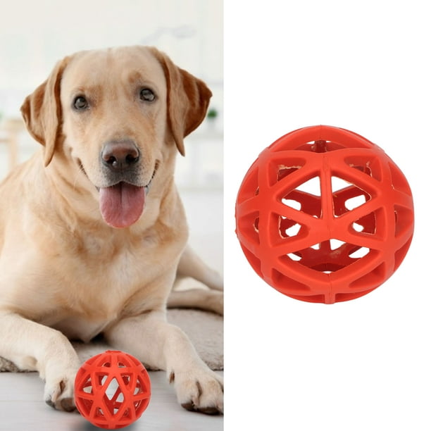 Pelota interactiva para masticar perros, pelota hueca para perros, juguete  para mascotas, pelota hue Ticfox
