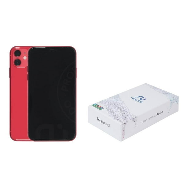Celular Apple iPhone 11 128gb color Rojo Reacondicionado