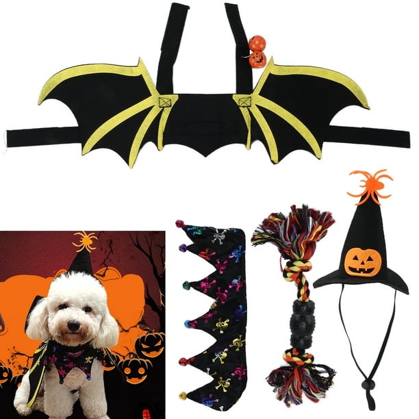 Juego De Disfraces De Halloween Para Mascotas, Detalles Ligeros Y  Exquisitos Disfraz De Gato De Halloween Con Sujetadores De Gancho Y Bucle  Diseño Para Decoración De Fiesta De ANGGREK Otros