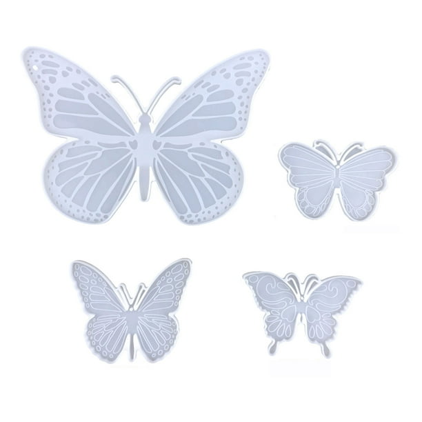 Puocaon Moldes de arcilla polimérica con formas de mariposa, moldes de  arcilla para hacer joyas, moldes de arcilla de mariposas retro para hacer –  Yaxa Colombia