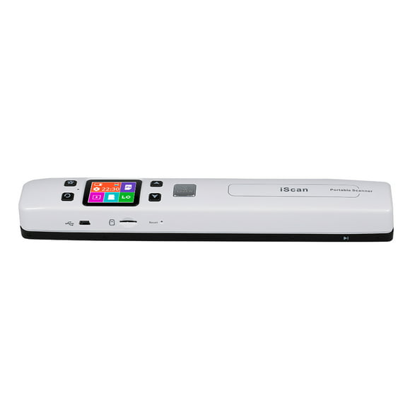 escáner portátil iscan 1050dpi compatible con tarjeta tf máx 32gb photo jpeg pdf escaneo iscan escáner portátil