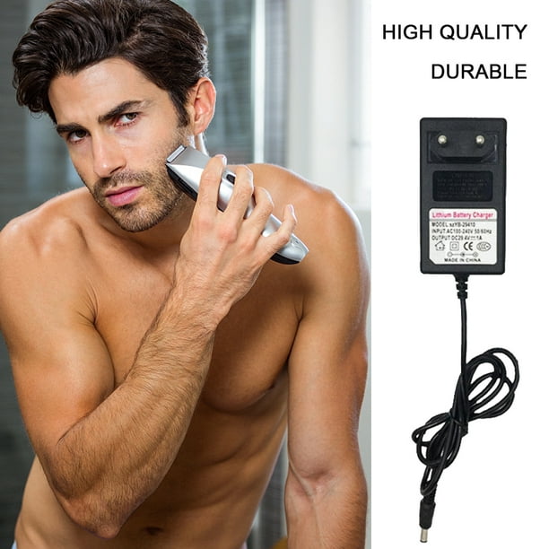  Cargador de afeitadora de 15 V, cable de cargador portátil para  afeitadora eléctrica : Belleza y Cuidado Personal